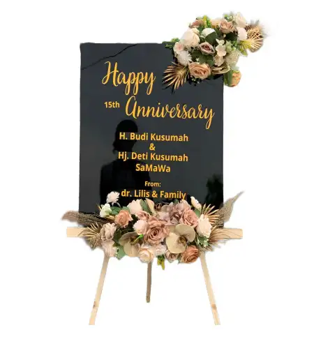 Papan Bunga Akrilik Jago