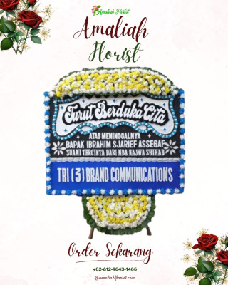 Papan Bunga Duka di Jago