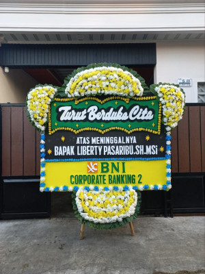 Papan Bunga Duka di Jago